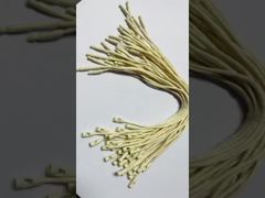 मानक नायलॉन टैग फास्टनरों 0.2 इंच सफेद प्रदर्शन के लिए