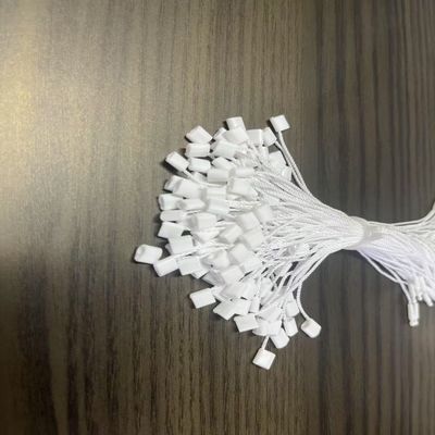 परिधान सफेद पॉलिएस्टर सुरक्षा लूप प्लास्टिक टैग फास्टनर सार्वभौमिक