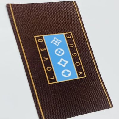 कपड़े वस्त्र वस्त्र लेबल लोगो टैग हस्तशिल्प के लिए कस्टम डिजाइन