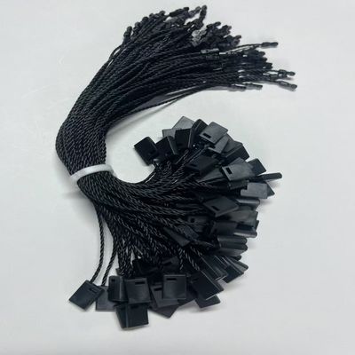 कपड़े स्विंग ब्लैक प्राइस टैग फास्टनर स्ट्रिंग फॉर शर्ट पैंट ड्रेस आउटवियर
