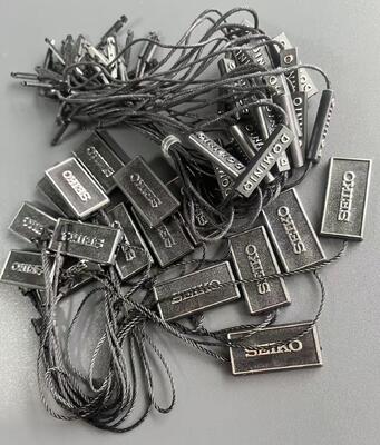 100 Pieces Garment Swing Tags Lightweight 0.1 Ounces Durable Customizable Tags Designed for Clothing Labeling and Apparel
