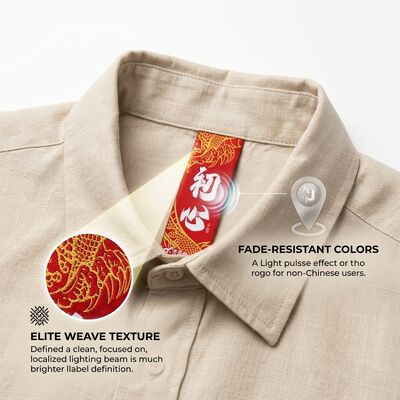 Quick Sample Woven Clothing Labels Fast Turnaround 3 5 Days Custom Garment Tags Logo Branding