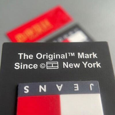 3D Raised High Relief Woven Clothing Labels Textured Garment Tags Custom Logo Branding Apparel