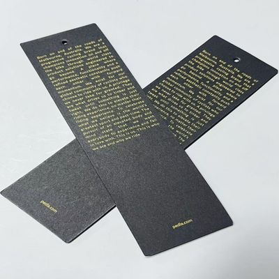 कस्टम प्रिंटिंग लेबलिंग कपड़े हैंग टैग टी शर्ट पैंट के लिए