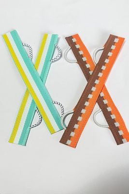 कस्टमाइज्ड बुने हुए कपड़े के लेबल अल्ट्रासोनिक कट के साथ एंड फोल्ड पैकिंग विवरण 500-1000pcs/बैग या प्रति बॉक्स