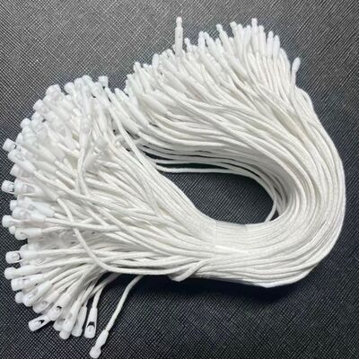 लचीला नायलॉन टैग फास्टनर 4 इंच लंबाई 0.2 इंच चौड़ाई टिकाऊ लेबल लगाव उपकरण कपड़े और वस्त्र के लिए आदर्श